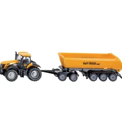 Traktorer*Siku Traktor m. Anhænger - 1:87 - Jcb With Dolly And Tipping Tra