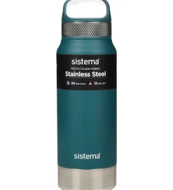 Termoflasker|Drikkedunke*Sistema Termoflaske - Stainless Steel - 650 ml - Grøn