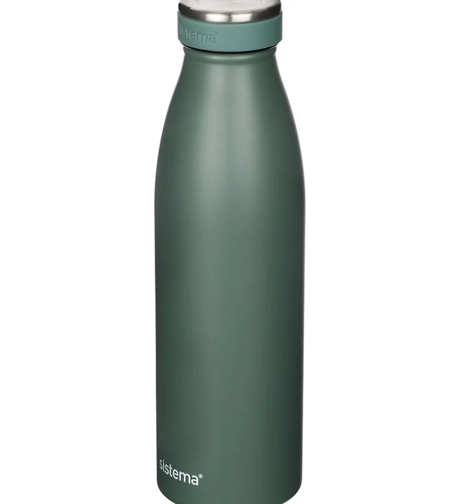 Termoflasker*Sistema Termoflaske - Stainless Steel - 500 ml - Grøn