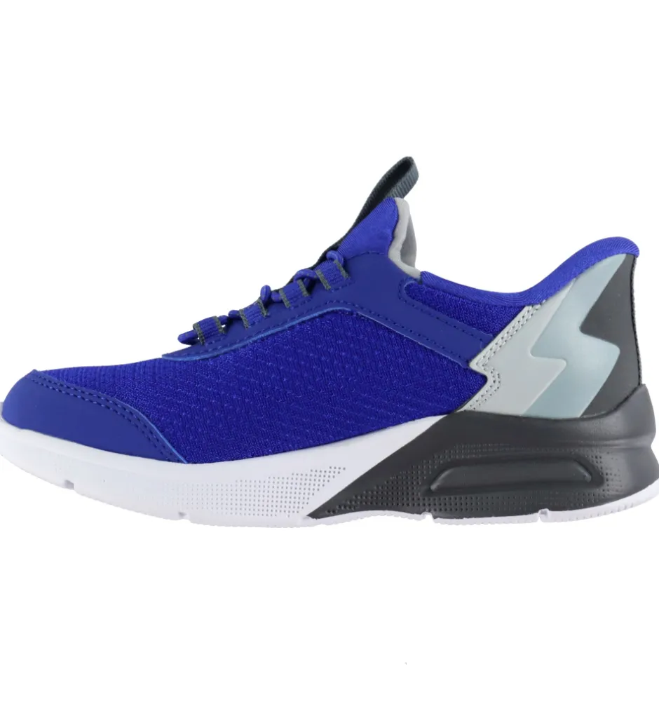 Sneakers|Børnesko Og Babysko*Skechers Sko - Microspec Max - Blue/Gray