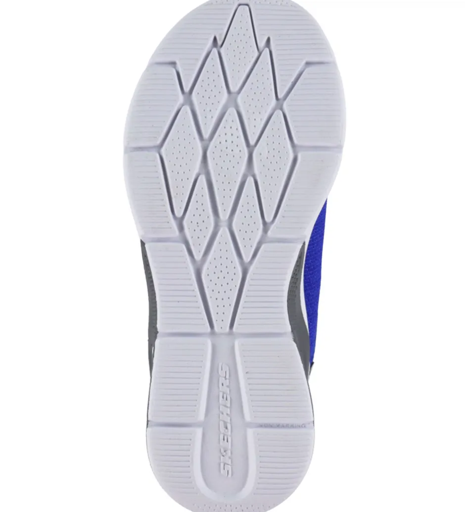 Sneakers|Børnesko Og Babysko*Skechers Sko - Microspec Max - Blue/Gray