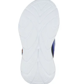 Skechers Sko m. Lys - Glow Ultra - Sort/Sølv