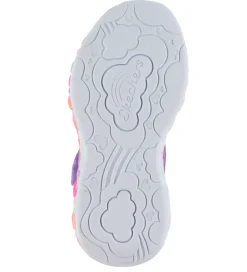 Sneakers|Børnesko Og Babysko*Skechers Sko m. Lys - Heart Lights - Purple