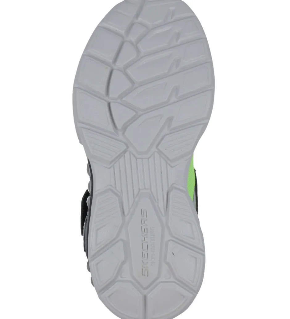 Skechers Sko m. Lys - Light Storm 3 - Lime/Black