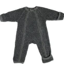 Børn Smallstuff - Køredragt m. Lynlås - Grey Melange