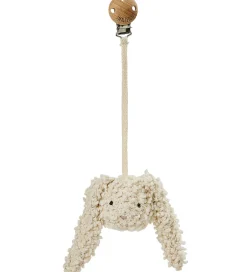 Uroer*Smallstuff Barnevognsophæng - Kanin - White Boucle