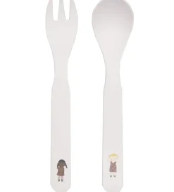 Børnebestik|Babyskeer*Smallstuff Børnebestik - 2 Dele - Dolls