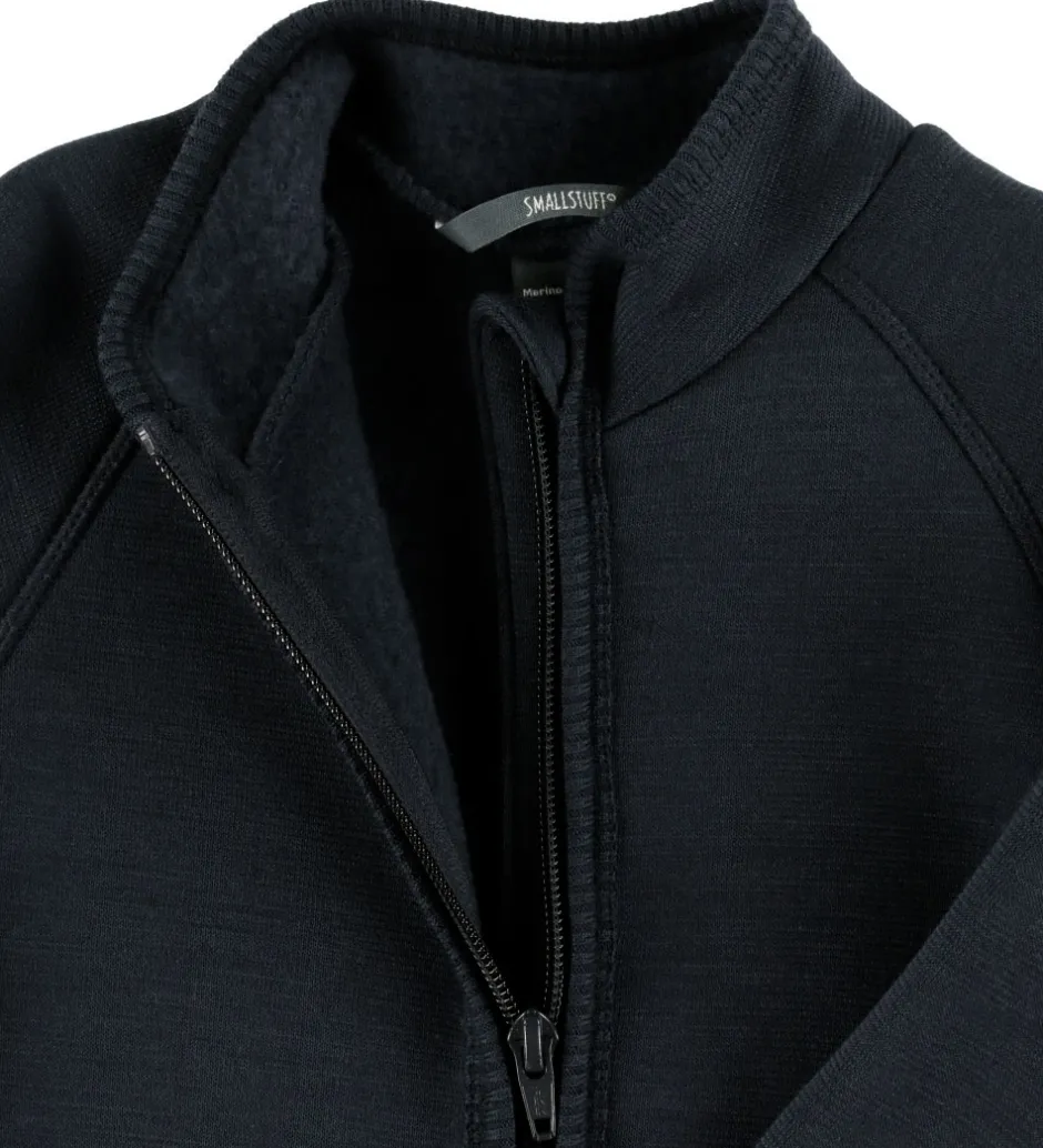 Børn Smallstuff Cardigan - Uld - Navy