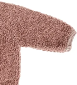 Børn Smallstuff Cardigan m. Lynlås - Uld - Rose