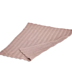 Tæpper|Børneværelset*Smallstuff Dukketæppe - Strik - 36x47 cm - Powder