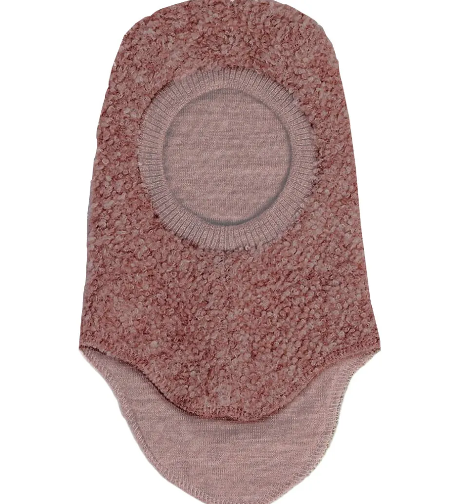 Børn Smallstuff Elefanthue - 2 lags - Uld - Rose