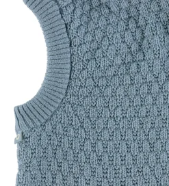 Elefanthuer*Smallstuff Elefanthue - Strik - Uld - Blue