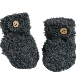 Børn Smallstuff Hjemmesko - Uld - Grey Melange