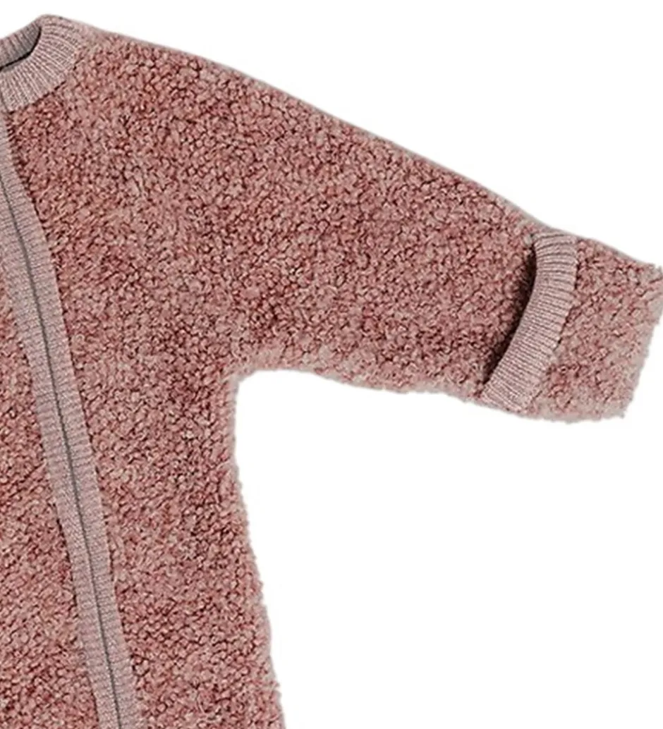 Børn Smallstuff Køredragt m. Lynlås - Uld - Rose