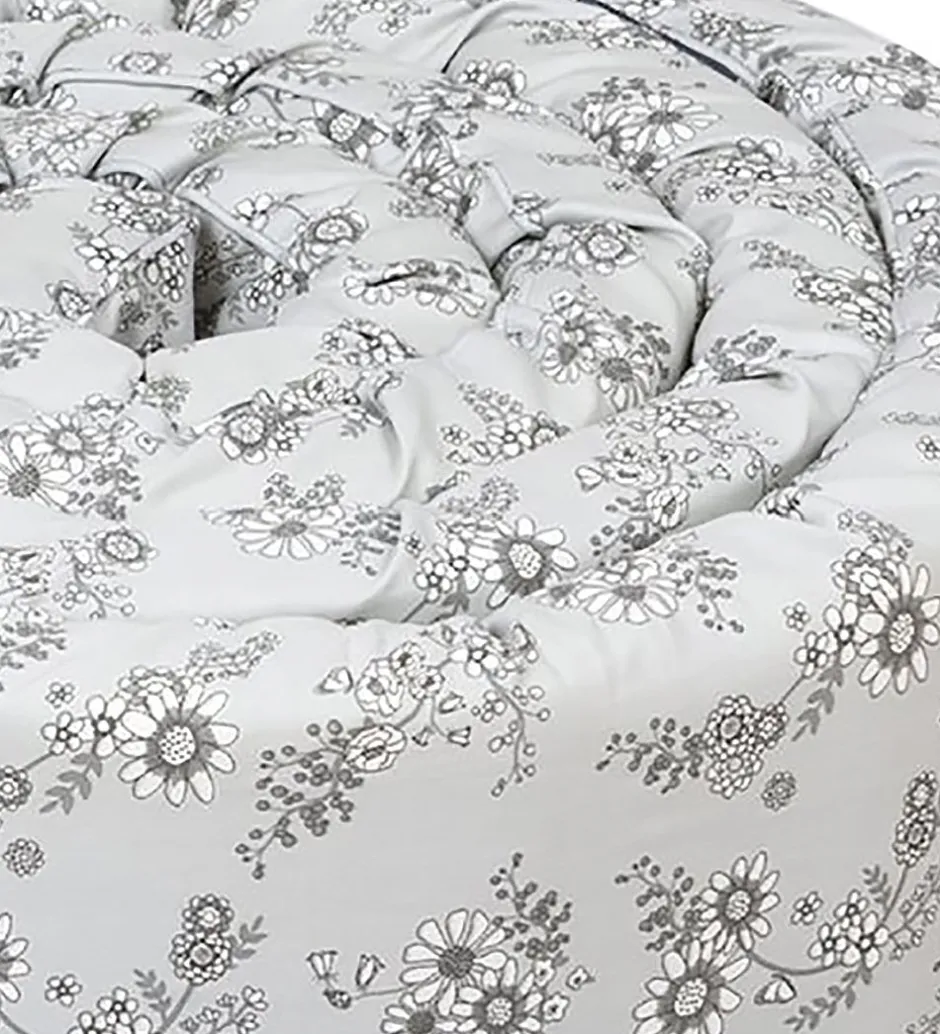 Sengerande*Smallstuff Sengerand - Flower Garden - Grey
