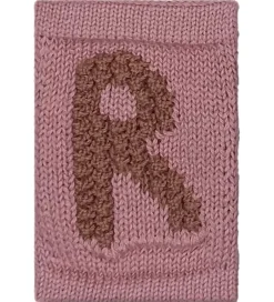 Smallstuff Strikket Bogstav - R - Rosa Alfabet