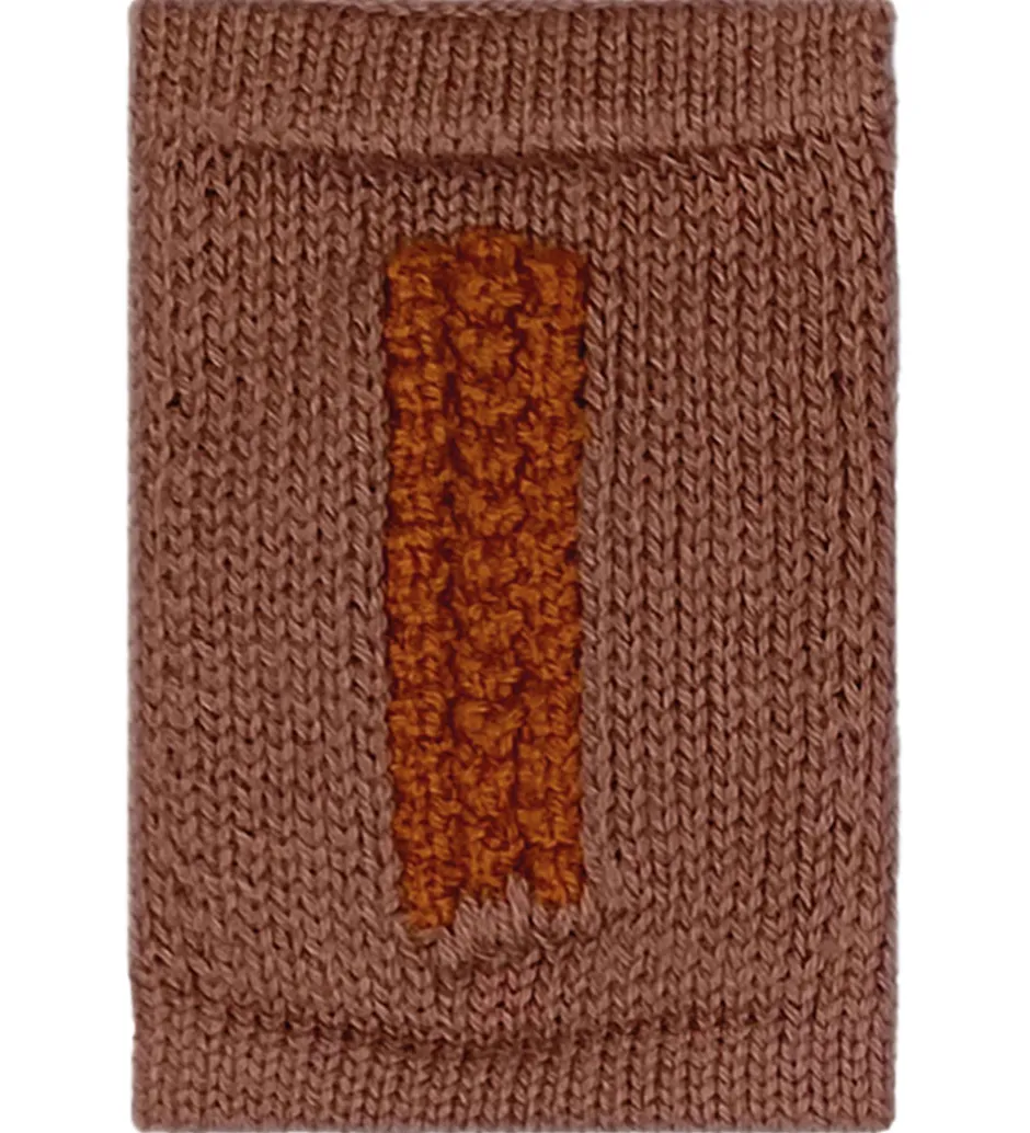 Smallstuff Strikket Bogstav - I - Rosa Alfabet