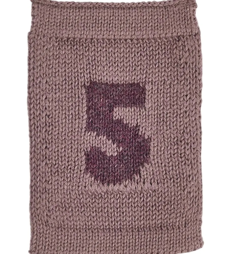 Flagranker|Dekoration*Smallstuff Strikket Flag - 5 - Rosa Tal