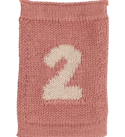 Flagranker|Dekoration*Smallstuff Strikket Flag - 2 - Rosa Tal