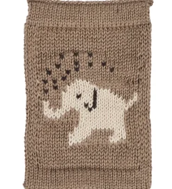Flagranker*Smallstuff Strikket Flag - Elefant - Natur Motiv