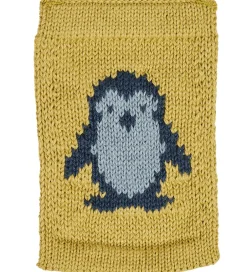 Flagranker*Smallstuff Strikket Flag - Pingvin - Blå Motiv