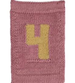 Flagranker|Dekoration*Smallstuff Strikket Flag - 4 - Rosa Tal