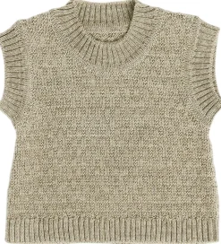 Veste*Smallstuff Vest - Uld - Nature Melange