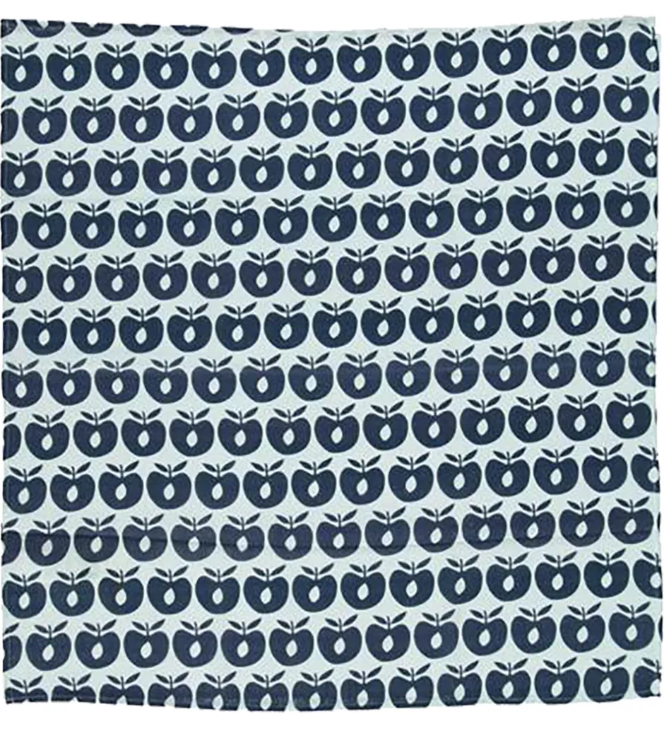 Stofbleer*Småfolk Stofbleer - 3-pak - 79x79 - Medieval Blue