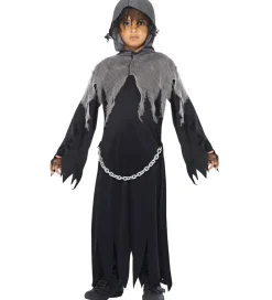 Halloween*Smiffys Udklædning - Grim Reaper - Black
