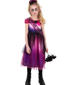Udklædningstøj|Halloween*Smiffys Udklædning - Scream Queen - Lilla/Rosa