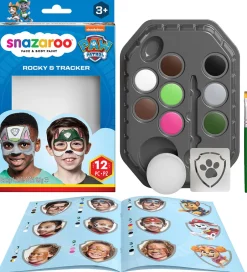 Snazaroo Ansigtsmaling - 12 Dele - Paw Patrol Rocky & Tracker