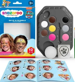 Sminke*Snazaroo Ansigtsmaling - 8 Farver - Paw Patrol Sky & Rubble