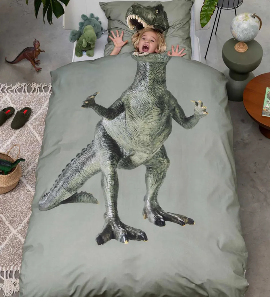 Sengetøj*Snurk Sengetøj - Voksen - Dino
