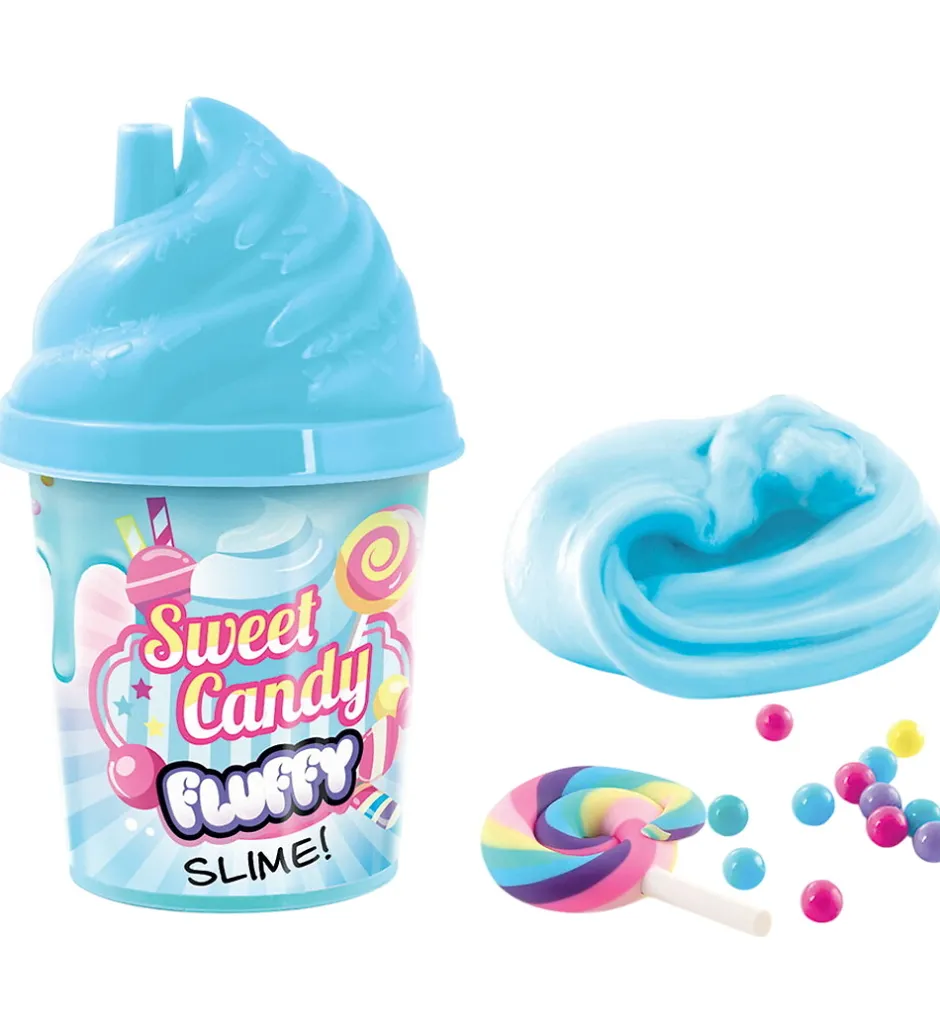 Slim*So Slime DIY-Slim - Fluffy Pop Slime Shaker - Assorteret