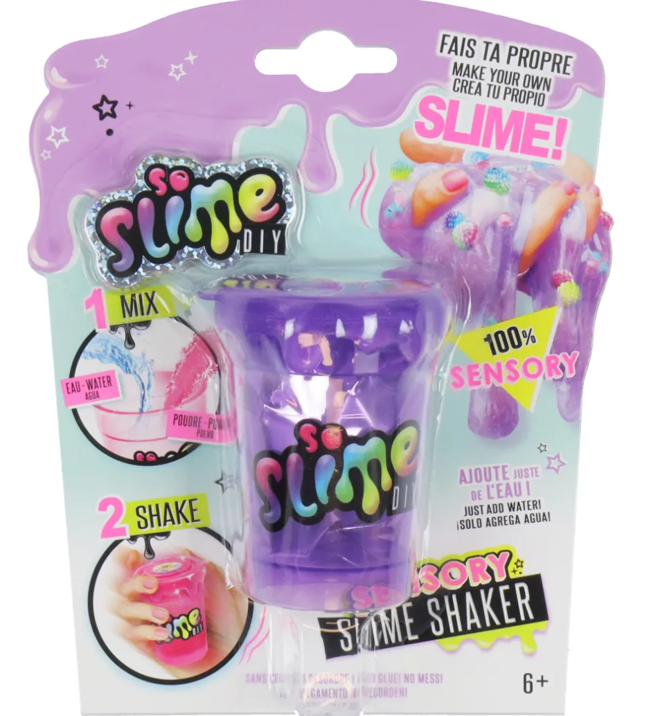 Slim*So Slime DIY-Slim - Sensory Slime Shaker - Assorteret
