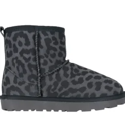 Bamsestøvler*Sofie Schnoor Bamsestøvler - Dictesy - Grå Leopard