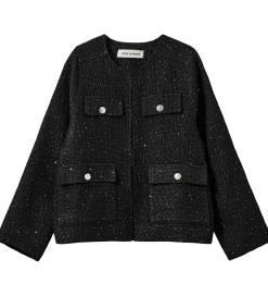 Børn Sofie Schnoor Blazer - Sort/Palietter