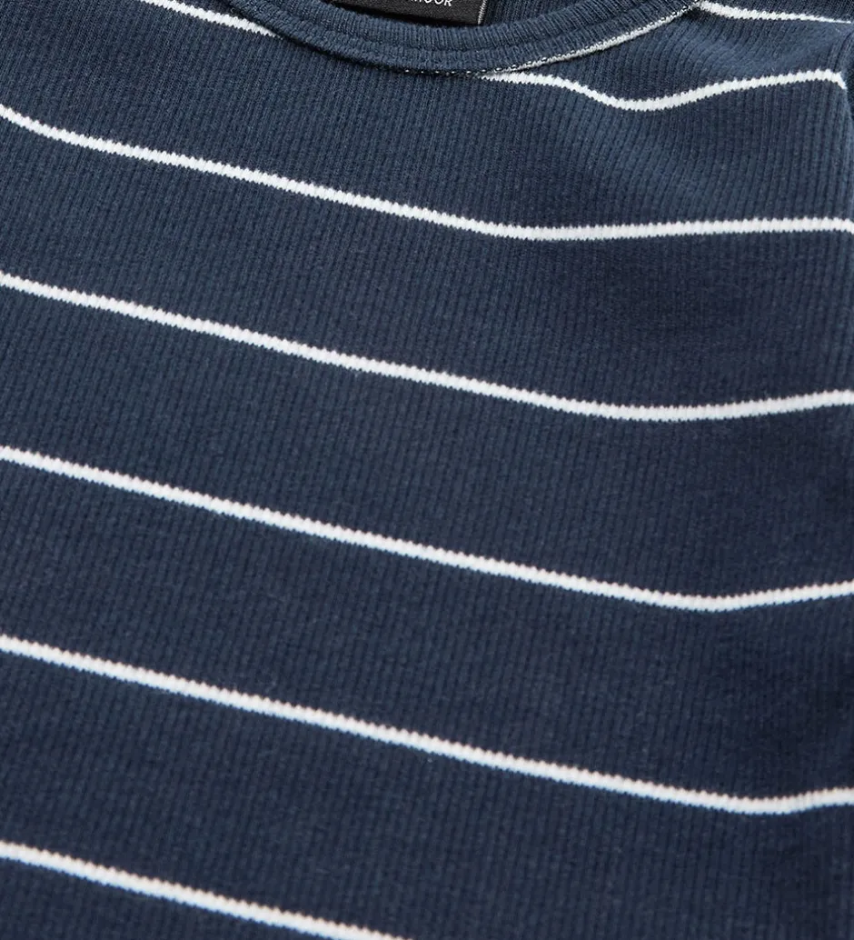 Basis*Sofie Schnoor Bluse - Rib - Dark Blue