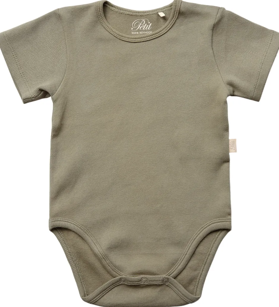 Bodyer|Basis*Sofie Schnoor Body l/æ - Rib - Dusty Green