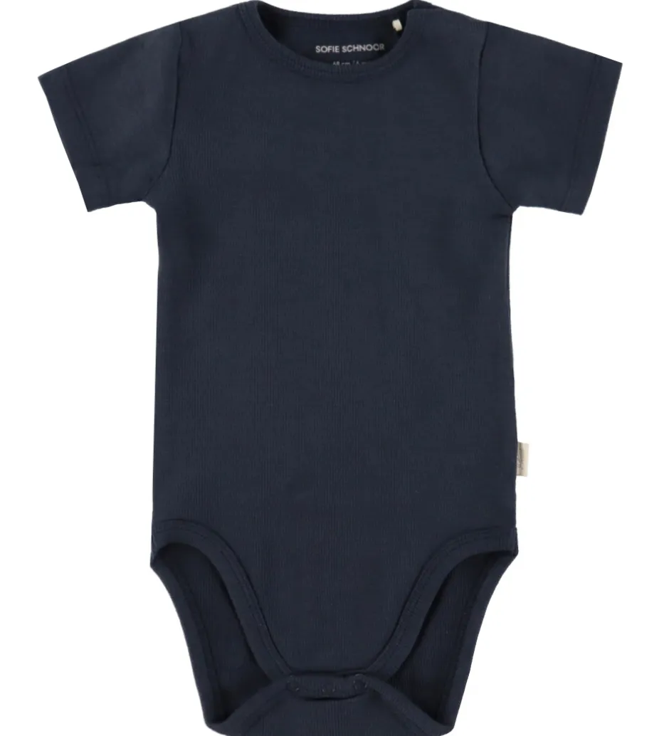Bodyer|Basis*Sofie Schnoor Body l/æ - Rib - Aske - Dark Blue