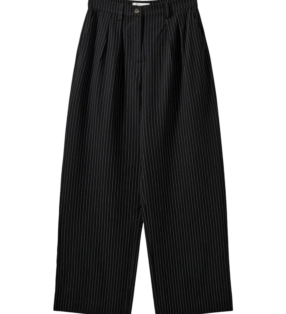 Børn Sofie Schnoor Bukser - Malinasy - Black striped