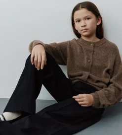 Børn Sofie Schnoor Cardigan - Strik - MauraSY - Brown Melange