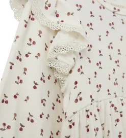 Børn Sofie Schnoor Kjole - Lulasb - Aop Cherry