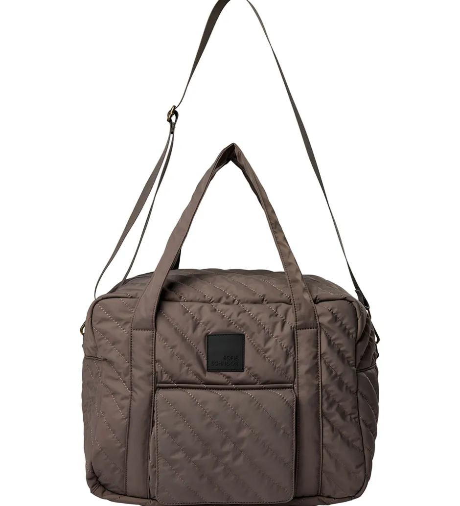 Sofie Schnoor Pusletaske - Quiltet - Dusty Brown