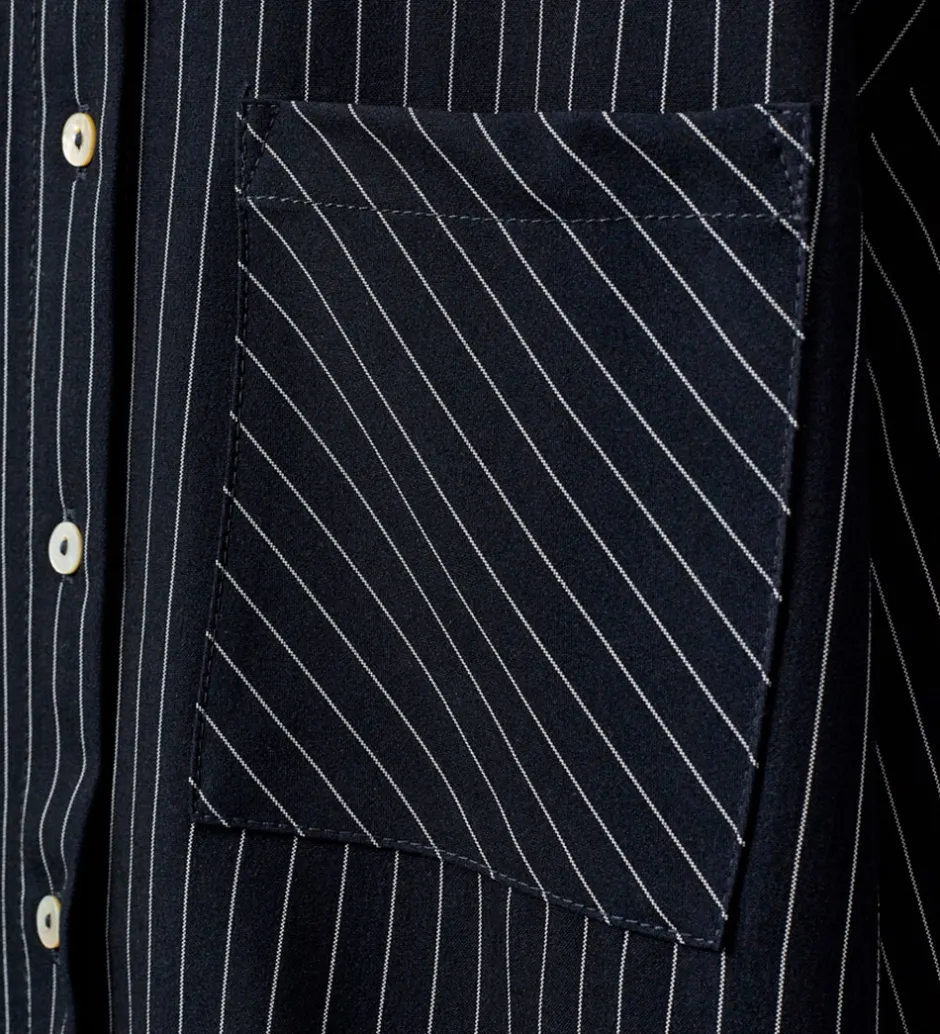 Skjorter*Sofie Schnoor Skjorte - KaliaSy - Dark Navy m. Striber