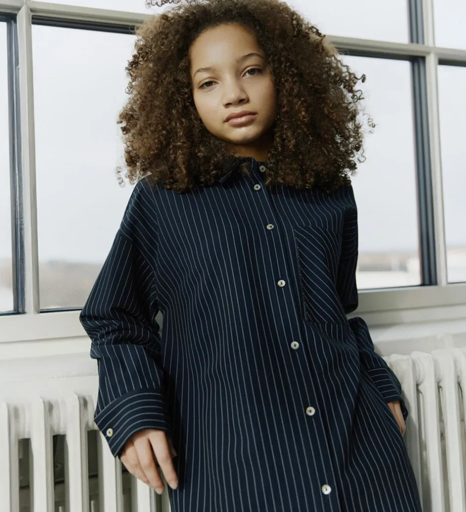 Skjorter*Sofie Schnoor Skjorte - KaliaSy - Dark Navy m. Striber
