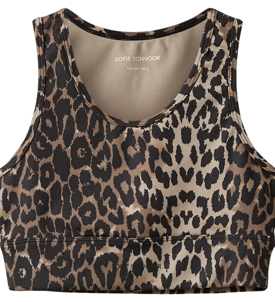 Toppe*Sofie Schnoor Sportstop - KaraSY - Leopard