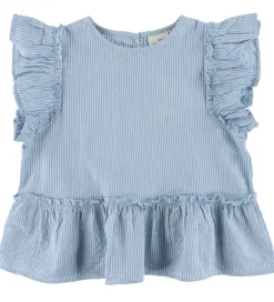 Toppe*Sofie Schnoor Top - Sallysy - Light Blue Stripe