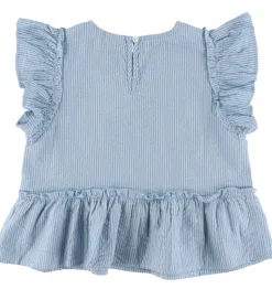 Toppe*Sofie Schnoor Top - Sallysy - Light Blue Stripe
