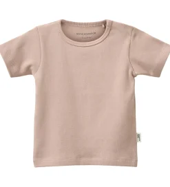 Børn Sofie Schnoor T-shirt - Rib - Light Rose
